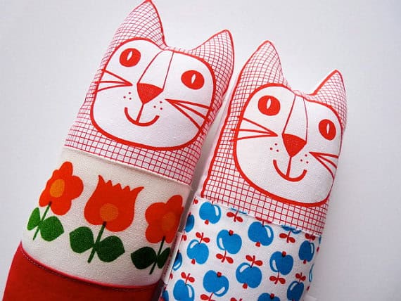 Scandinavian Cat Toys by Jane Foster