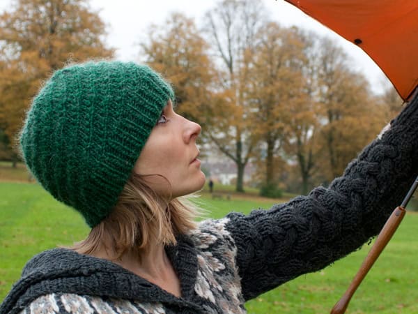 Corkscrew Beanie Knitting Pattern
