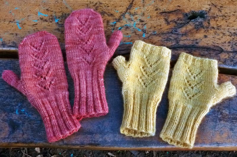 Edith mitts and mittens pattern