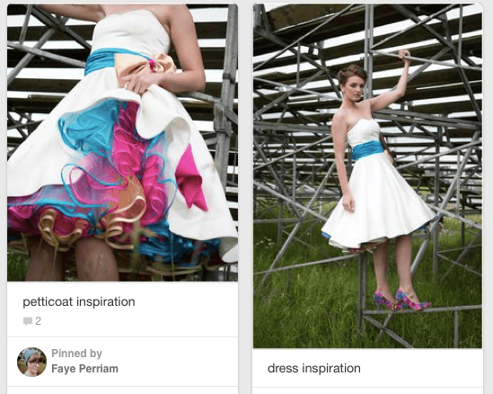 My main inspiration was this dress from Petticoats-a-Plenty