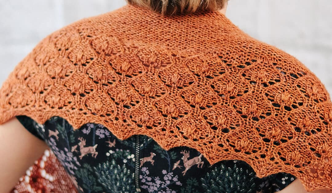 A quick knit shawl for Spring!