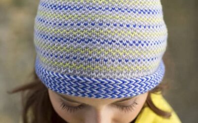 Fair Isle Hat Pattern in The Knitter 67