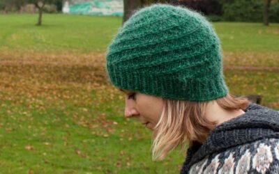 New Pattern Release – the Corkscrew Beanie for Grown Ups!