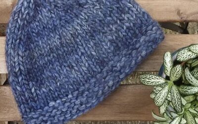 Venice  ~  simple chunky hat knitting pattern