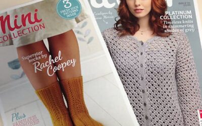 New sock pattern in The Knitter issue 70