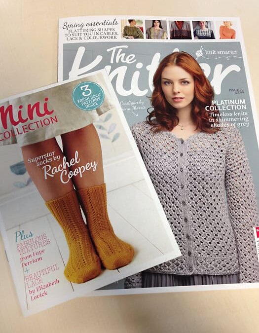 New sock pattern in The Knitter issue 70
