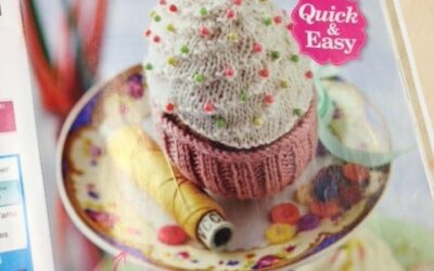 Cupcake Pin Cushion Pattern in Simply Knitting